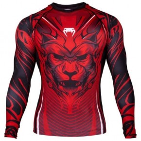 Рашгард мужской Venum Bloody Roar L/S - Black/Red